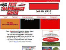 Tablet Screenshot of fasttransnampa.com